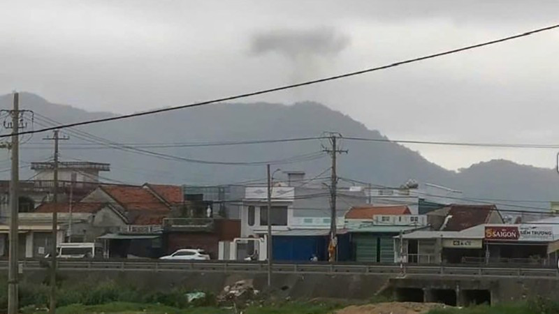 Zona donde ocurrió el accidente. (Foto: Nhan Dan)