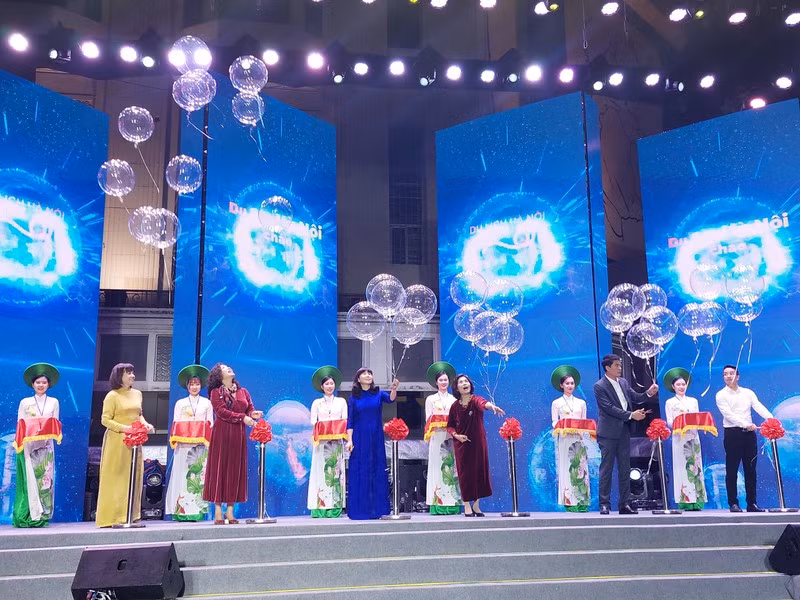 En el acto inaugural del evento.