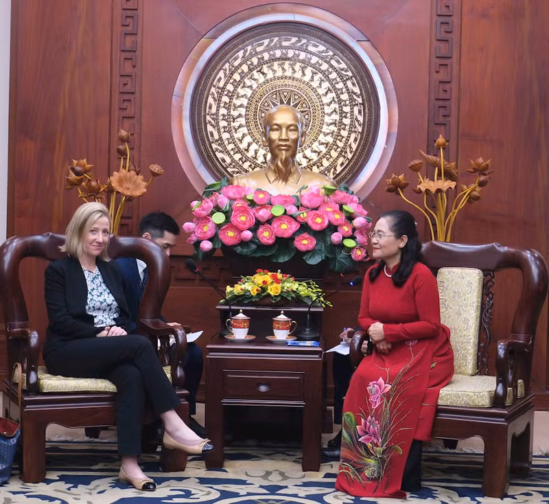 En el encuentro (Fotografía: hcmcpv.org.vn)