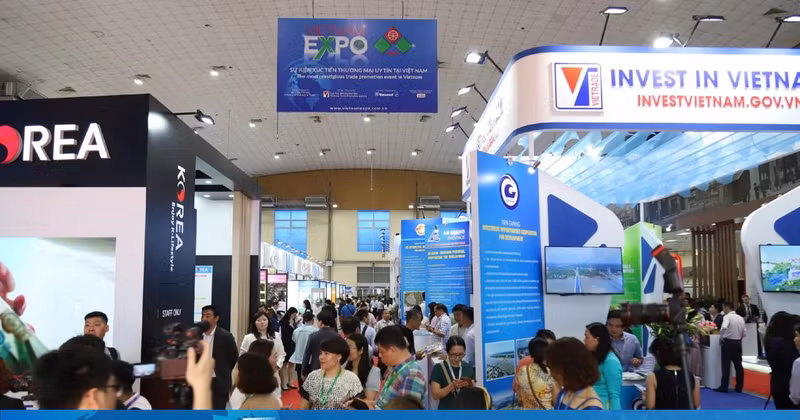 La Feria Internacional de Comercio de Vietnam (VIETNAM EXPO) 2025 tendrá lugar en Hanói del 2 al 5 de abril próximo. (Foto: VNA)