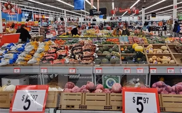 Mercancías vietnamitas en Ottawa, Canadá (Foto: VNA)