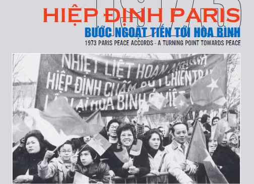 El libro “Acuerdo de París de 1973 - Un punto de inflexión hacia la paz” (Fotografía: VNA)