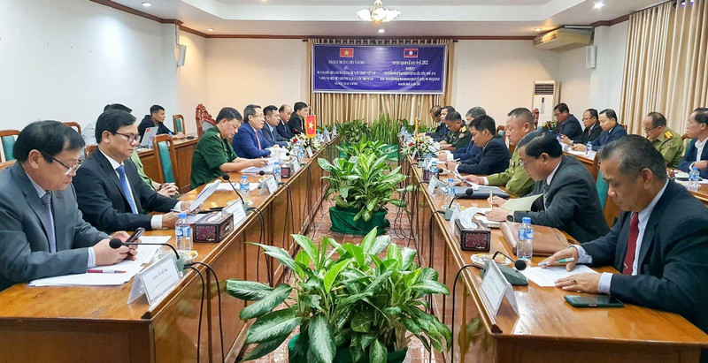 Panorama de la reunión. (Fotografía: baoquocte.vn)
