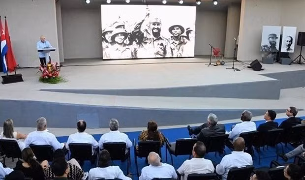 En el acto (Fotografía: VNA)