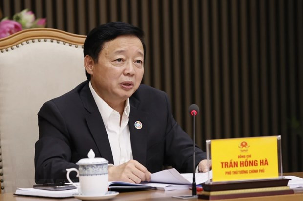 El viceprimer ministro vietnamita Tran Hong Ha (Foto: VNA)