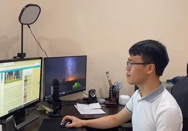 El mejor ajedrecista vietnamita, Le Quang Liem (Fotografía: thanhnien.vn)