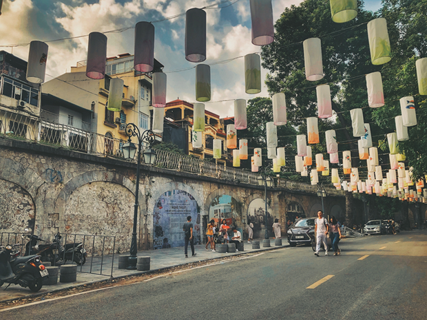 Calle mural de Phung Hung, Hanói. (Fotografía: baovanhoa.vn)