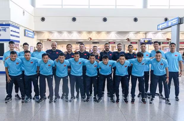 Selección nacional de fútsal de Vietnam. (Fotografía: hanoimoi.com.vn)
