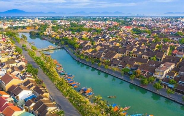 Una vista panorámica de Hoi An (Fuente: VNA)