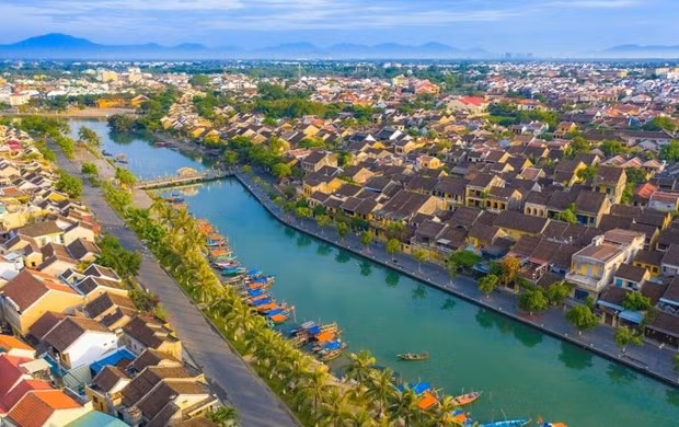 Una vista panorámica de Hoi An (Fuente: VNA)