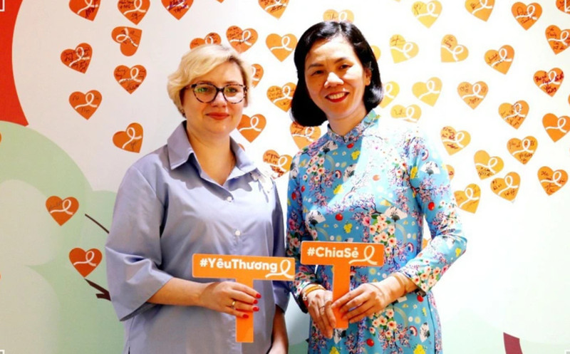 En el evento (Foto: phunuvietnam.vn)