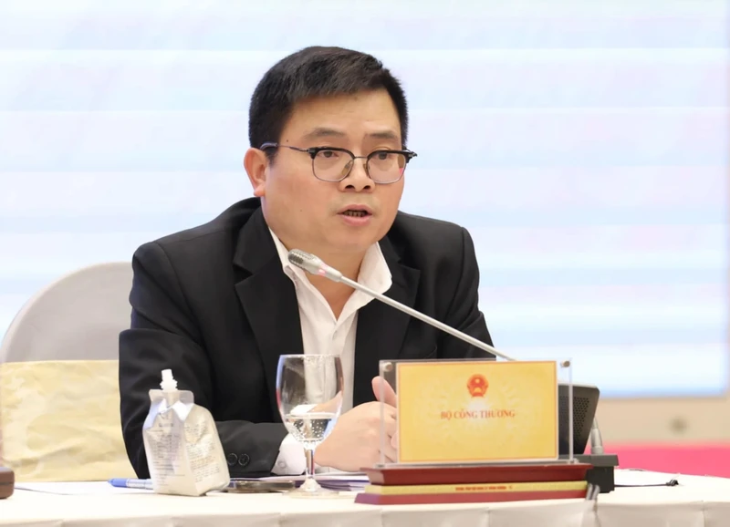 El viceministro de Industria y Comercio Truong Thanh Hoai en el evento (Foto: VGP)