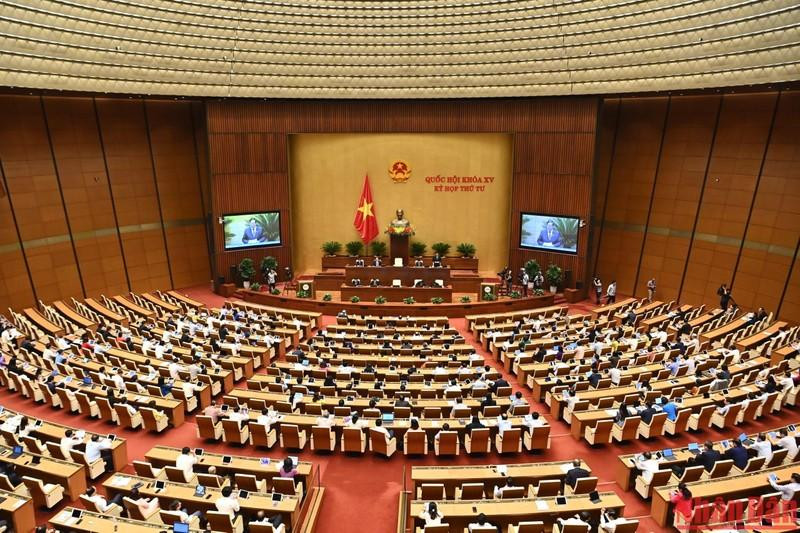 Debate Parlamento de Vietnam distintos borradores de leyes importantes