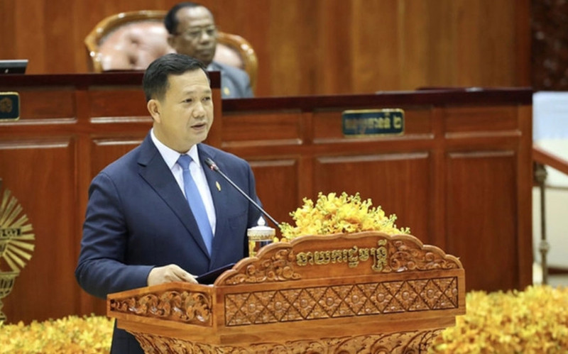 El nuevo primer ministro de Camboya, Hun Manet (Fotografía: AKP/VNA)