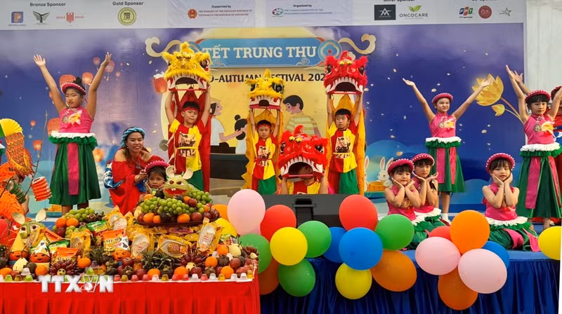 Una de las actuaciones artísticas en el evento. (Foto:VNA)