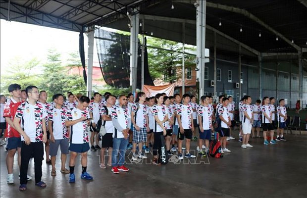 Participantes en el torneo (Fotografía: VNA)