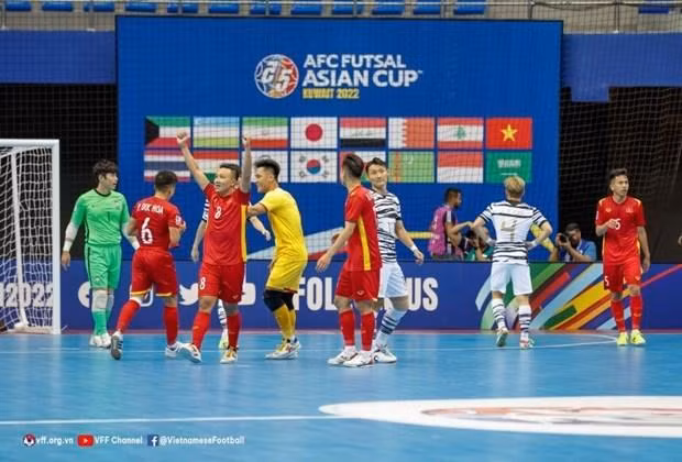 Vietnam derrota a Corea del Sur en su debut en Copa Asiática de Fútsal. (Foto:VFF)