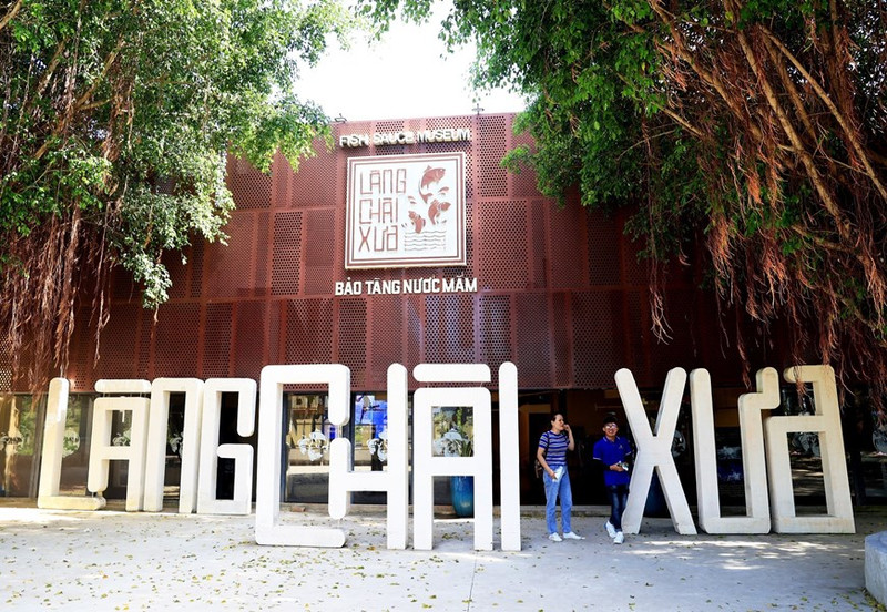 Museo de Salsa de Pescado Lang Chai Xua en el distrito de Phu Hai, ciudad de Phan Thiet, provincia de Binh Thuan. 