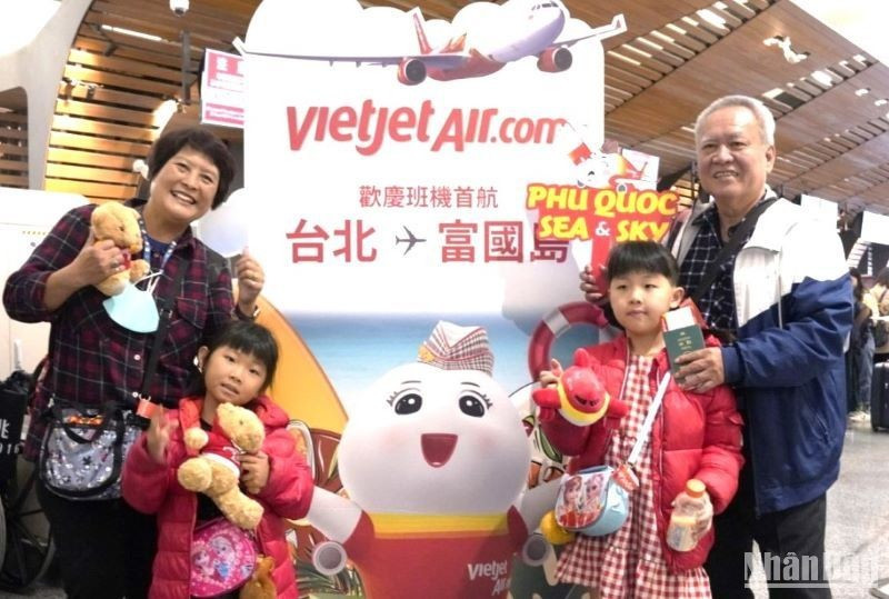 Vietjet abre ruta directa Phu Quoc-Taipei (Taiwán, China)