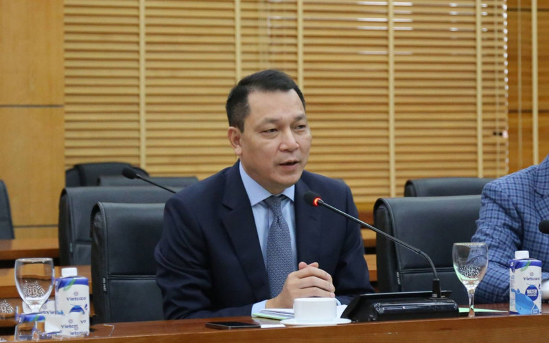El viceministro de Industria y Comercio de Vietnam Dang Hoang An en el evento. (Fotografía: congthuong.vn)