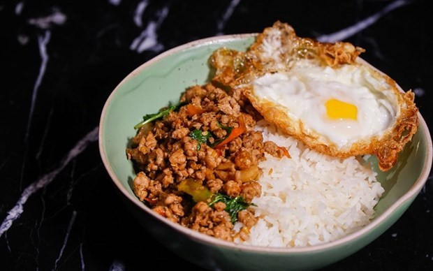 Kaphrao de Tailandia. (Fotografía: hot-thai-kitchen.com)