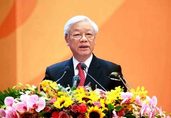 El secretario general del Partido Comunista de Vietnam, Nguyen Phu Trong. (Fotografía: VNA)