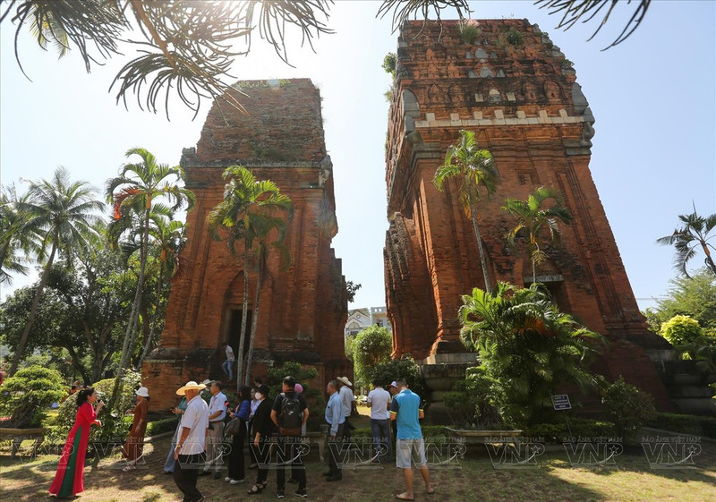 Las Torres Gemelas en Quy Nhon (Foto: VNA)