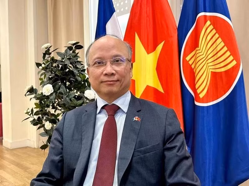 El embajador de Vietnam en Francia, Dinh Toan Thang (Foto: VNA)