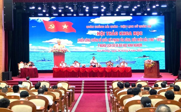 En la conferencia (Fotografía: VNA)