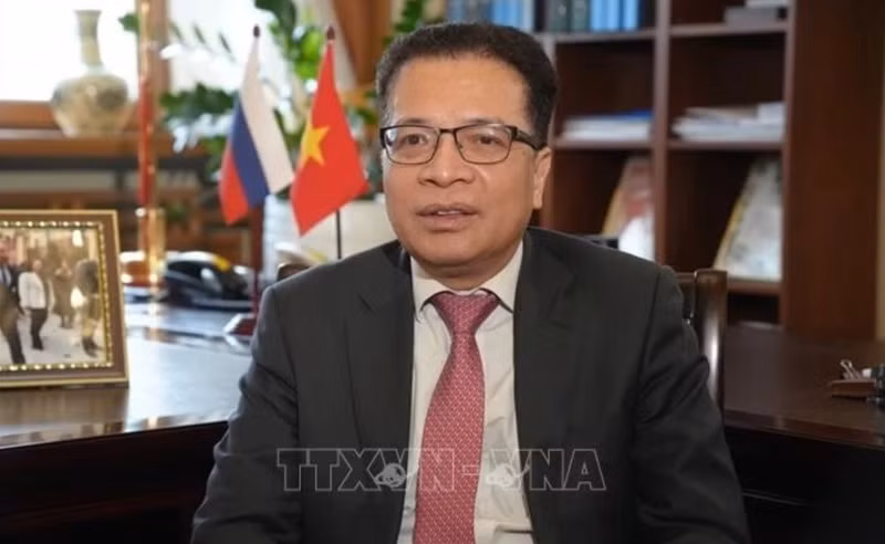 El embajador de Vietnam en Rusia, Dang Minh Khoi (Foto: VNA)