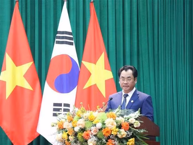 El presidente del Comité Popular de Thai Nguyen, Trinh Viet Hung. (Fotografía: VNA)
