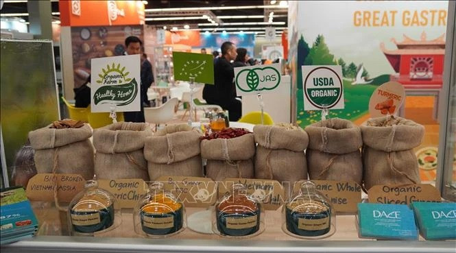 Productos orgánicos vietnamitas (Foto: VNA)