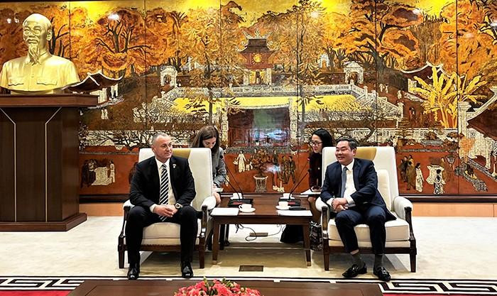 En el evento. (Fotografía: hanoi.gov.vn)