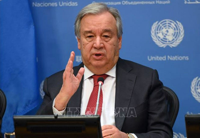 El secretario general de la ONU, António Guterre (Fotografía: VNA)