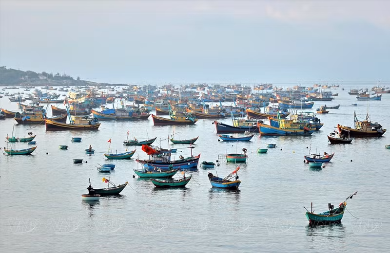La belleza de un pueblo de pescadores en Mui Ne. (Foto: Hoang Ha/Revista Vietnam) La belleza de un pueblo de pescadores en Mui Ne. (Foto: Hoang Ha/Revista Vietnam)