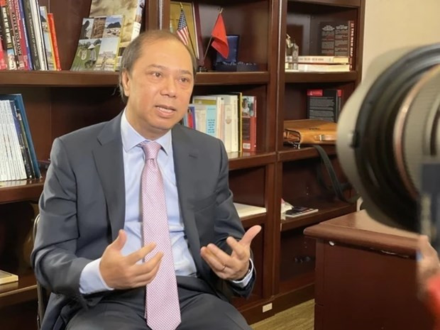 Embajador vietnamita en Washington, Nguyen Quoc Dung (Foto: VNA)