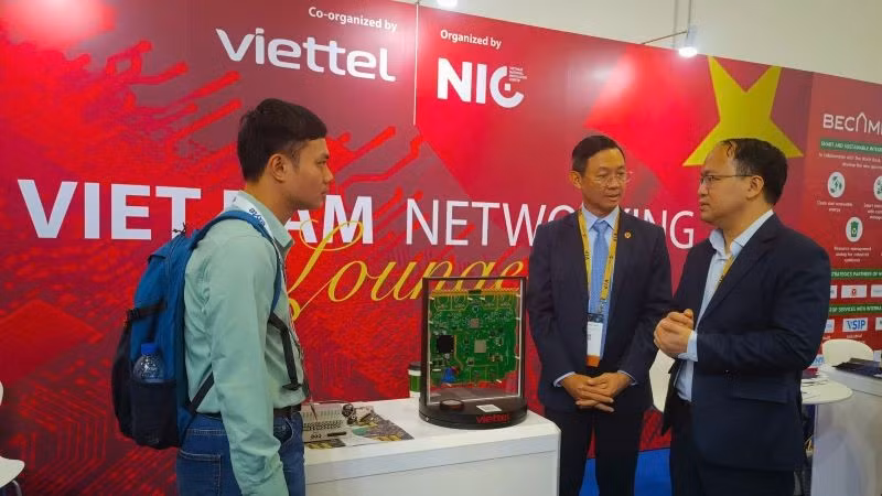 La zona de Vietnam en la exposición (Foto: Centro Nacional de Innovación)
