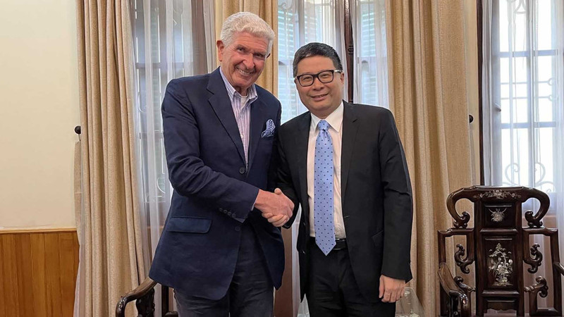 En el encuentro. (Foto: baoquocte.vn)