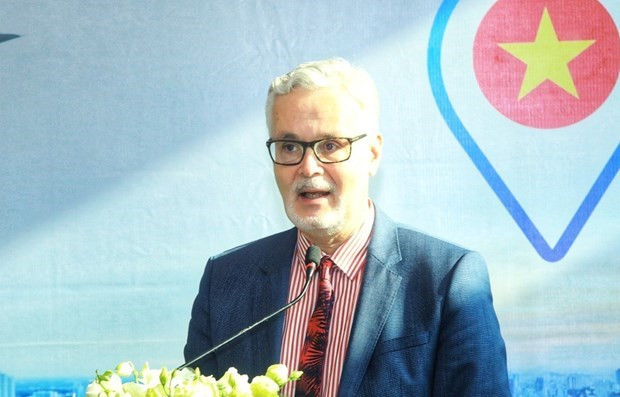 El embajador de Alemania en Vietnam, Guido Hildner. (Foto: VNA)