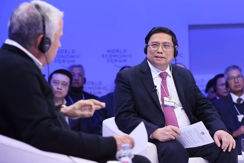 Minh Chinh en el evento.