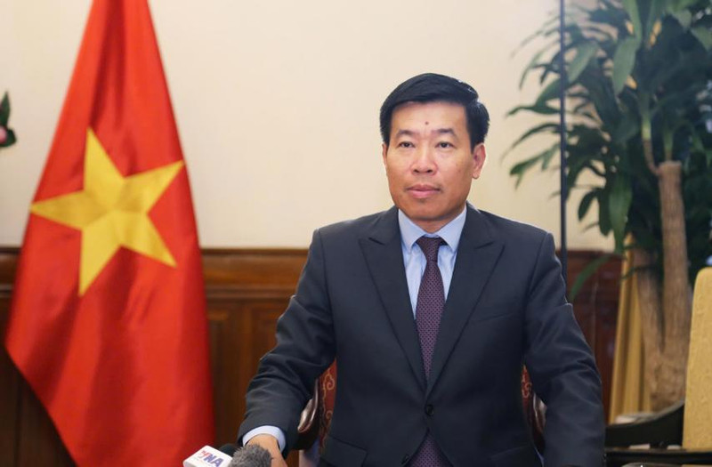 El viceministro de Relaciones Exteriores de Vietnam Nguyen Manh Cuong (Foto: baochinhphu.vn)