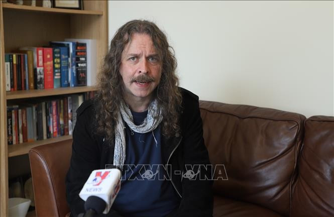 El historiador británico John Callow (Foto: VNA)