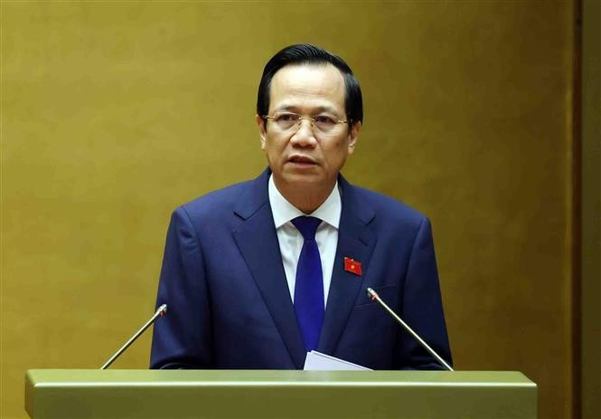 El ministro de Trabajo, Inválidos de Guerra y Asuntos Sociales, Dao Ngoc Dung. (Foto: VNA)