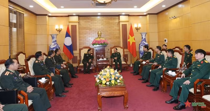 Panorama de la reunión (Fotografía: qdnd.vn)