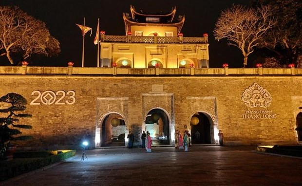 Ciudadela Imperial de Thang Long en Hanói (Fotografía: VNA)