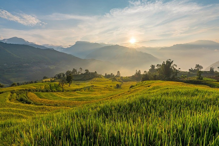 La belleza del destino Y Ty, del distrito de Bat Xat, provincia vietnamita de Lao Cai. (Fotografía: Centro de Información Turística)
