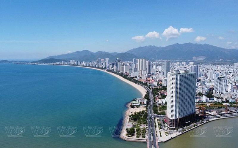 Un rincón de la ciudad costera de Nha Trang en la central provincia vietnamita de Khanh Hoa.
