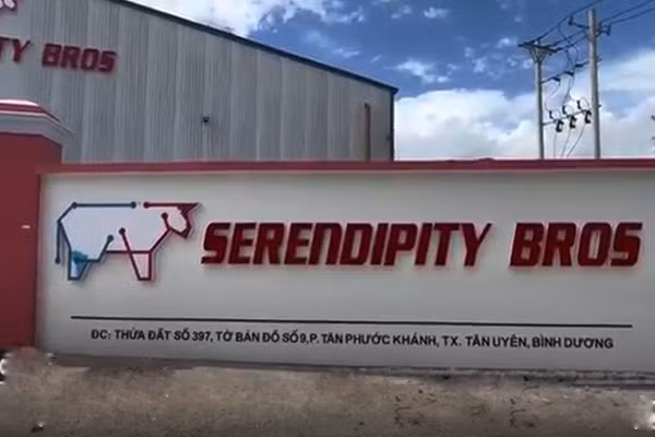 La fábrica de Serendipity en la provincia de Binh Duong. (Fotografía: baodautu.vn)