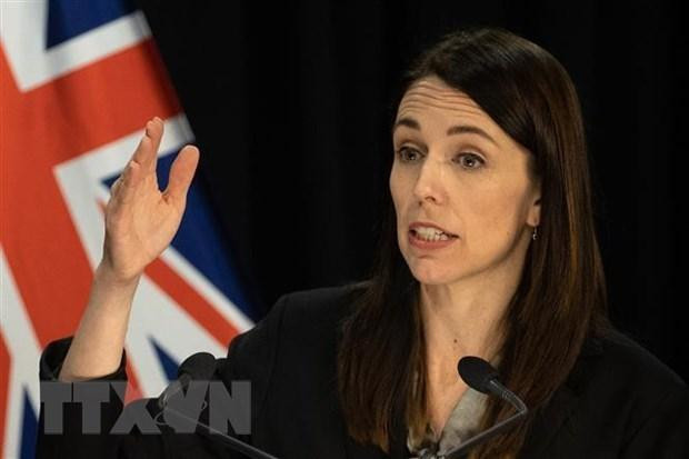 La primera ministra de Nueva Zelanda, Jacinda Ardern (Fotografía: AFP/VNA)