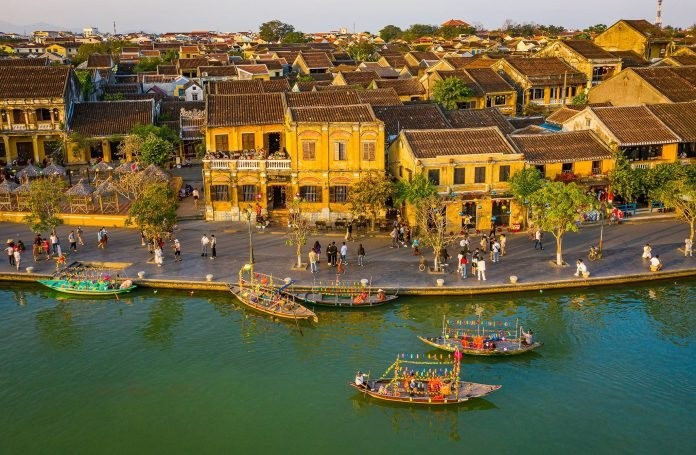 El casco antiguo de Hoi An, patrimonio cultural de la humanidad.